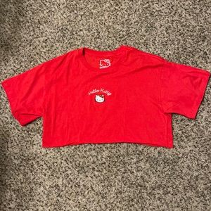 Hello Kitty crop top shirt